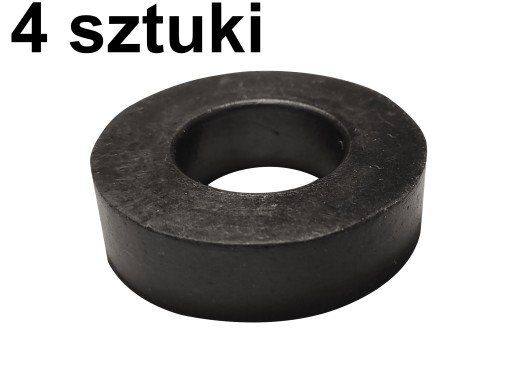 Antivibračná podložka, gumový izolátor vibrácií 40 x 20 x 10 mm - 4 kusy