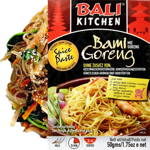 Bami Goreng Indonézska rezancová pasta 4 porcie 50g BALI KUCH