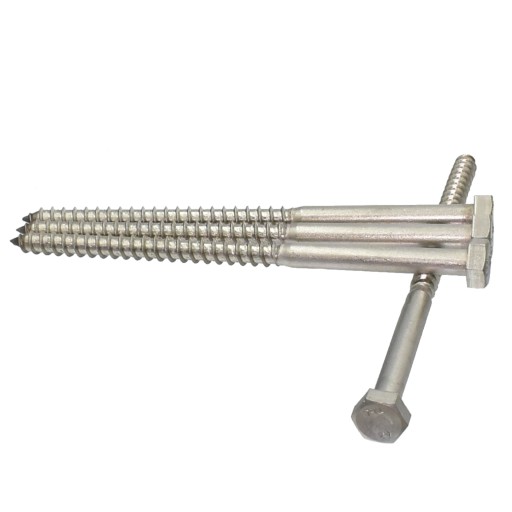 10x150 Skrutka do dreva z nehrdzavejúcej ocele s kľúčom 6-KT 1S