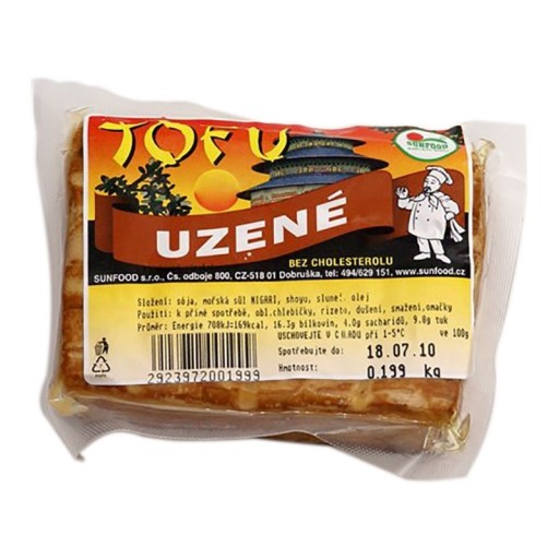 Sunfood údené tofu cca 180g