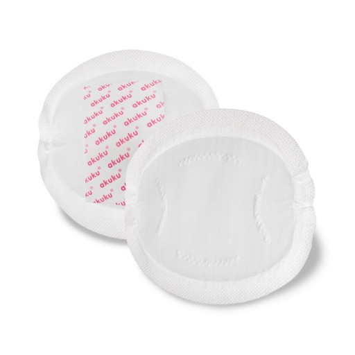 Akuku ABSORBENT GELING Prsné vložky 60 kusov
