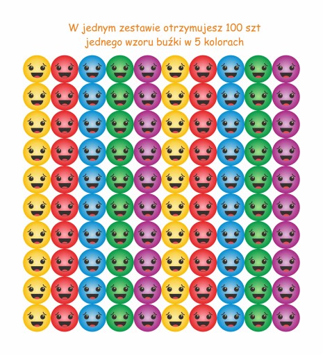 Motivačné nálepky 22mm 100ks