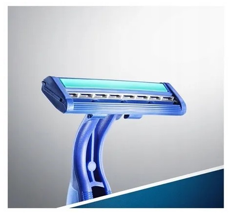 GILLETTE BLUE II PLUS JEDNORÁZOVÁ ŽILETKA NA HOLENIE S PRÚŽKOM ALOE