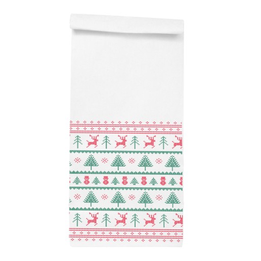 6 ks Biele vrecúška ADVENTNÝ KALENDÁR + TLAČ