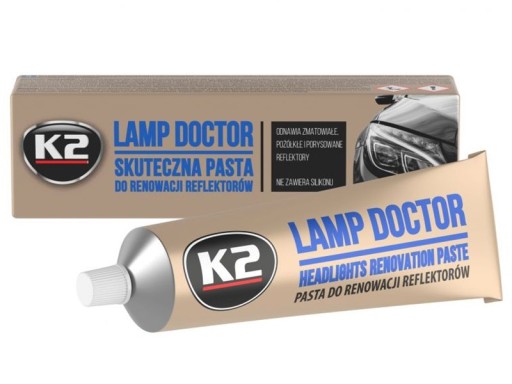 LAMP DOCTOR Profesionálna pasta na renováciu svetlometov, 60 g