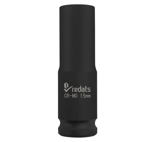 Nárazová objímka 15 mm dlhá pre kolesá s 1/2'' kľúčom