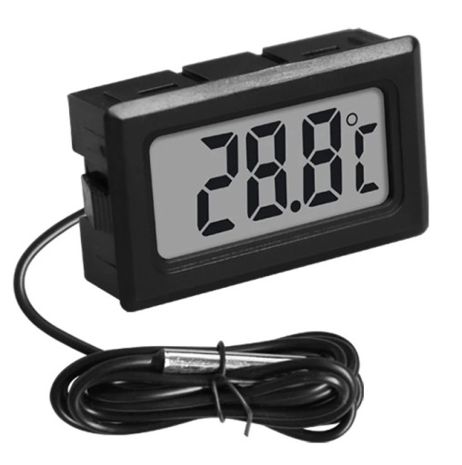 PRESNÝ DIGITÁLNY ELEKTRONICKÝ TEPLOMER SO SONDOU MIESTNEJ METEOSTANICE