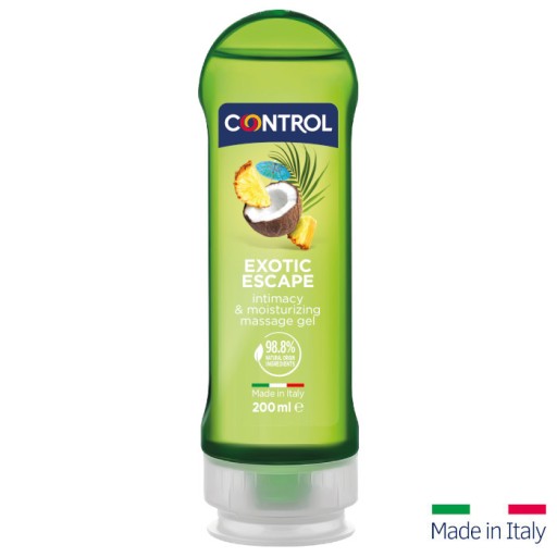 CONTROL EXOTIC ESCAPE INTIMATE masážny gél 200ml