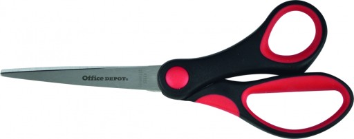 Kancelárske nožnice Office Depot 17cm nerezová oceľ x 2