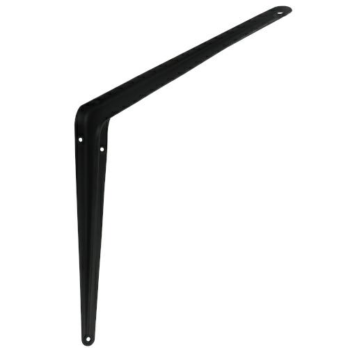 Konzola oceľová podpera ČIERNA 350x300mm Mod.1