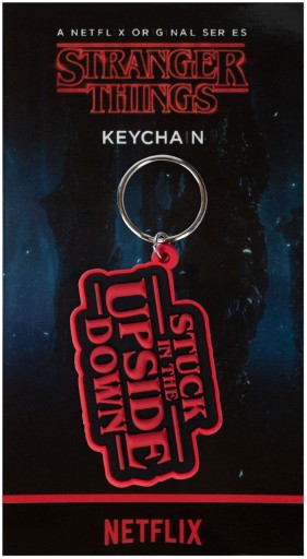 Stranger Things Stanger Things In The Upside Down Keychain