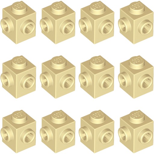 LEGO Brick Mod 1x1 Tan 6175968 26604 - 12 ks