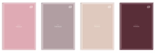 Interprint BRULION polotvrdý A5 64k mriežka 70G NUDE