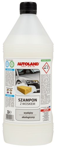AUTOLAND Autošampón s voskom EFFICIENT 1L