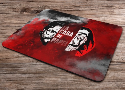 NETFLIX HOUSE PAPIEROVEJ PODLOŽKY POD MYŠ