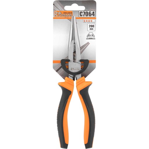 C7064 PREDĹŽENÉ KLIEŠTE PRIAMY 200MM RICHMANN