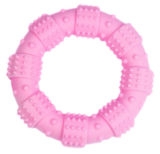Gumová hračka pre psa, HRUBÝ KRUH, 12 cm