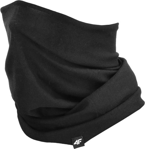 4F LIGHT BANDANA SKIRT šatka U084 ČIERNA