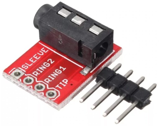 3,5 mm Jack Stereo modul TRRS