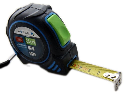 3m 16mm nylonový meter s automatickým zastavením a magnetom