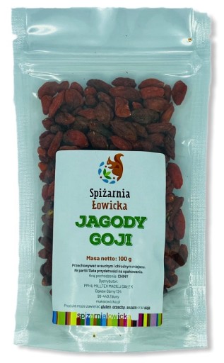 Goji bobule 100g, prírodné, sušené na slnku