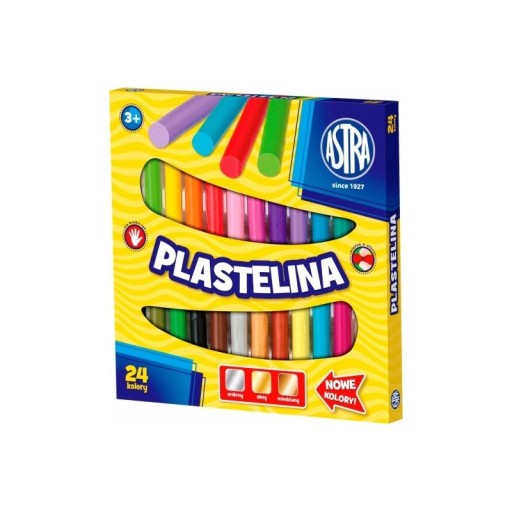 Plastelína Astra 24 farieb