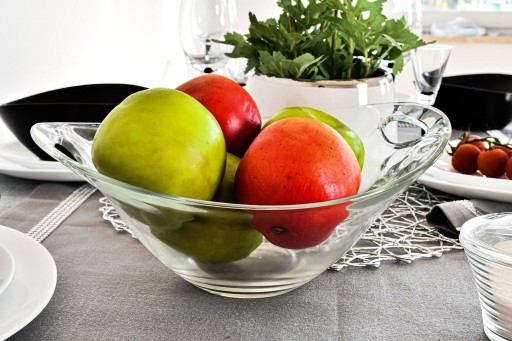 PRACTICA sklenená misa 23cm 1,5L talianske Borgonovo AKCIA -50%