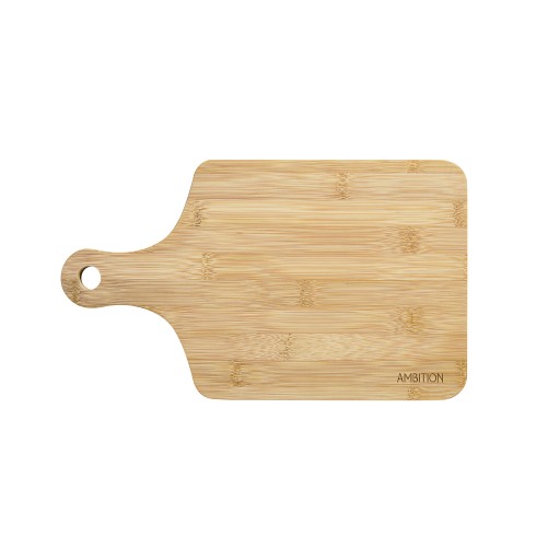 29296 BAMBUSOVÁ DOSKA NA KRAJENIE S RÚČKOU 34 CM