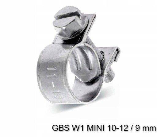 Skrutková svorka GBS W1 MINI 10-12 10 ks