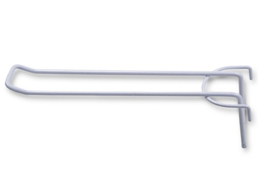 MRIEŽKOVÝ HÁČIK HÁČIK DVOJHÁČIK 20cm BIELY