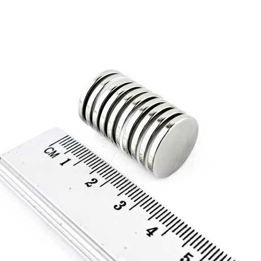 SILNÝ VALEC NEODYMOVÝ MAGNET 17x2 MM - 10 KS