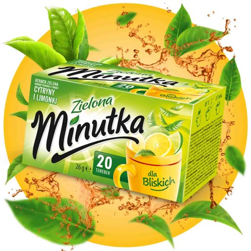 Express Green Lemon Tea Fresh Infusion 20T Poľský čaj Minutka