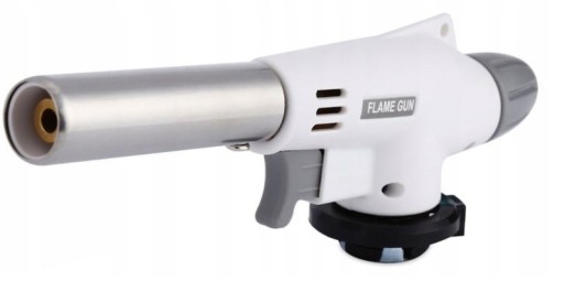 PLYNOVÝ HORÁK NA NÁBOŽKY TEPELNÁ PISTOLE LUTLAMPA PIEZO NASTAVENIE + PLYNOVÁ NÁPLŇ