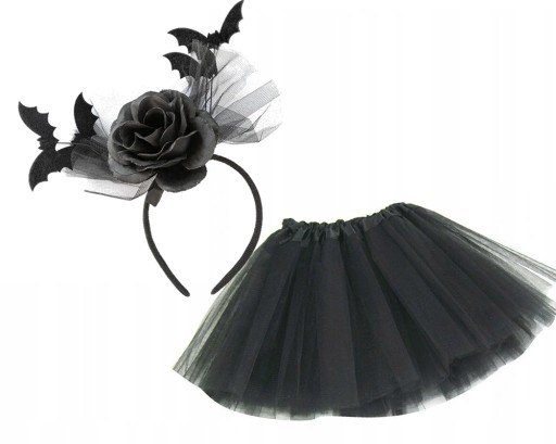 tylová tutu sukňa pre dievčatá HNEDÝ OUTFIT 40CM