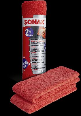 SONAX LEŠTENIE MIKROVLÁKNA 40x40 cm 2 ks