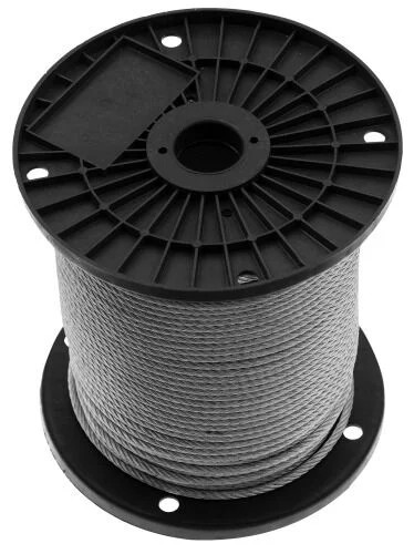 FI oceľové lano 2,0/3,0 mm v PVC plášti KOELNER 10 metrová cievka
