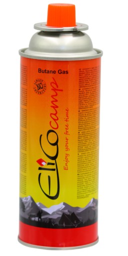 Plynová kartuša do horáka variča 220g 393ml. 4 kusy