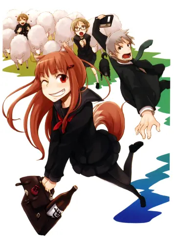 Plagát Anime Manga Spice and Wolf saw_007 A3