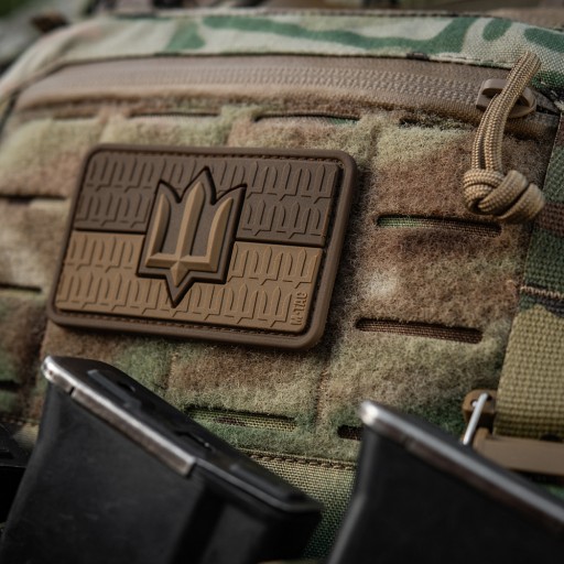 Náplasť M-Tac Vlajka Ukrajiny s trojzubcom SZU PVC