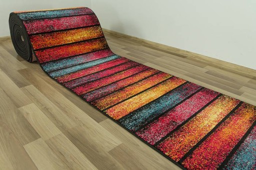 šírka 60 cm DÚHOVÝ BEŽEC, FAREBNÉ PRUHOVÉ DOSKY
