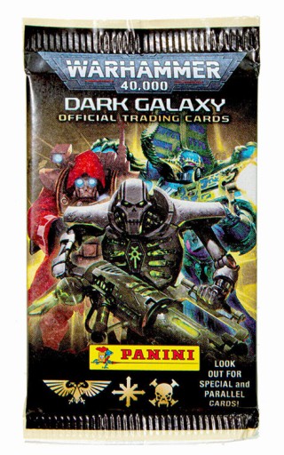 Karty Panini WARHAMMER 40k Dark Galaxy SACHET x8