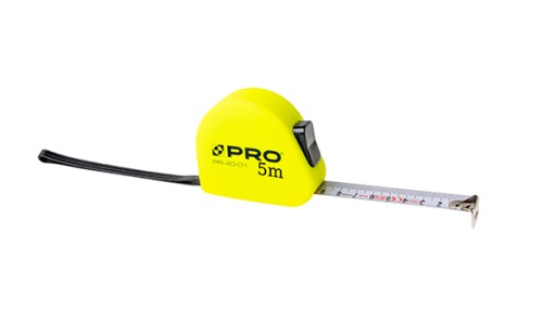RÔZNA MIERA S BRZDOU PRO 5 m PRO-MZ105 RÔZNE FARBY