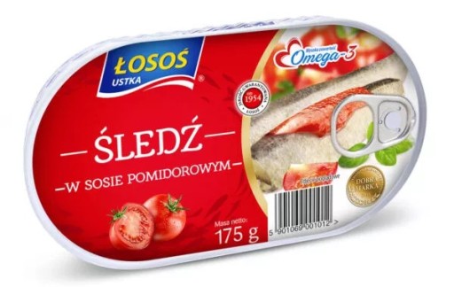 Lososový sleď v paradajkovej omáčke 175 g