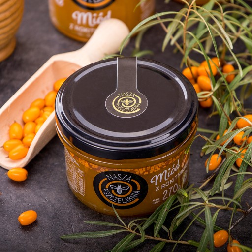 Multikvetový med s rakytníkom 270g