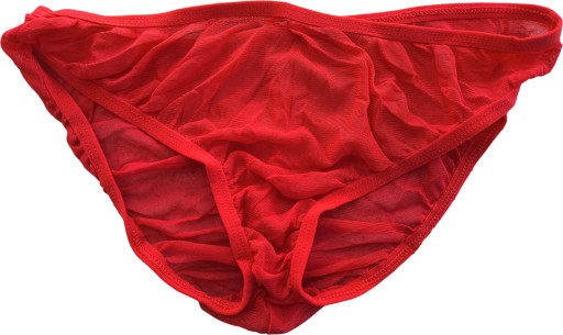 SEXY PÁNSKE ČERVENÉ EROTICKÉ TRANSPARENTNÉ TOPÁNKY