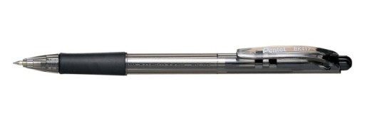 BK417 Pentel automatické guľôčkové pero, čierne