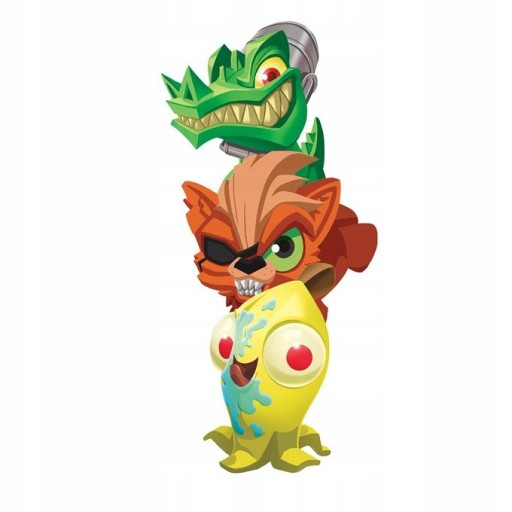 FLUSH FORCE 5-balenie HORRIBLE TOILET MONSTER WC set 5 figúrok