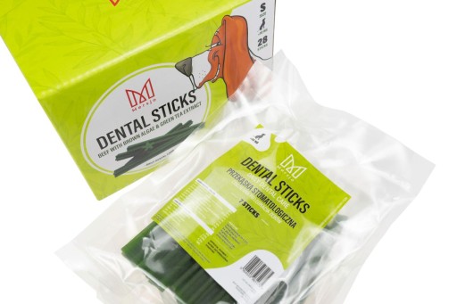 DENTÁLNY POKLAD PRE PSOV DENTÁLNA SNACK - HOVÄDZIE S 28 ks