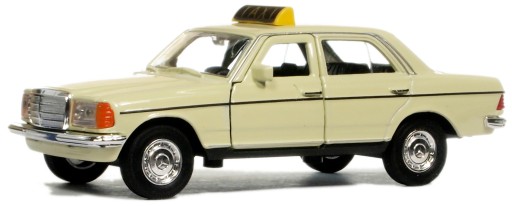 WELLY MERCEDES-BENZ E CLASS W123 TAXI 1:34 NOVINKA