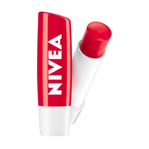 NIVEA Výživný rúž s jahodovým leskom 4,8 g